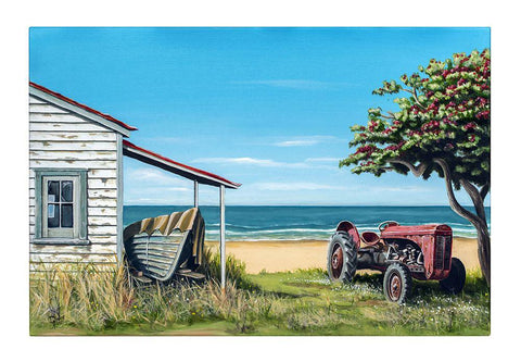 Coastal Relics Prints - grahamyoungartist.com - Original Artwork and Prints by New Zealand Artist Graham Young