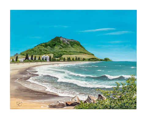 Ocean Beach - grahamyoungartist.com - Original Artwork and Prints by New Zealand Artist Graham Young