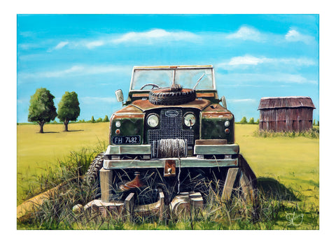 Old Rover - grahamyoungartist.com - Original Artwork and Prints by New Zealand Artist Graham Young
