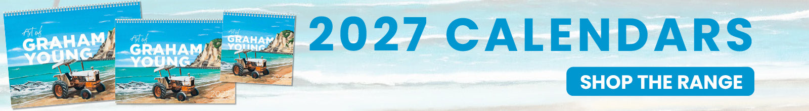 2027 Wall Booklet, Desk and Large Wall calendars by Graham Young Artist — shop the range
