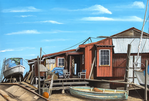 Old Whangateau Boatyard