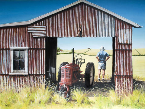 The Red Barn Prints - grahamyoungartist.com - Original Artwork and Prints by New Zealand Artist Graham Young