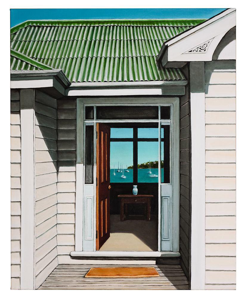 Villa Doorway Prints - grahamyoungartist.com - Original Artwork and Prints by New Zealand Artist Graham Young